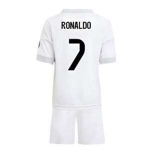 2025-2026 Real Madrid Home Mini Kit (Ronaldo 7)
