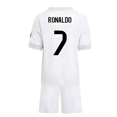 2025-2026 Real Madrid Home Mini Kit (Ronaldo 7)