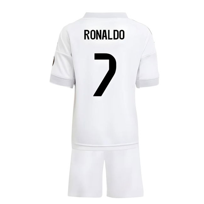 2025-2026 Real Madrid Home Mini Kit (Ronaldo 7)