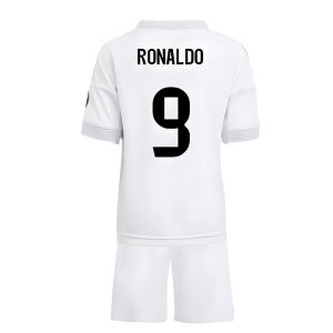 2025-2026 Real Madrid Home Mini Kit (Ronaldo 9)
