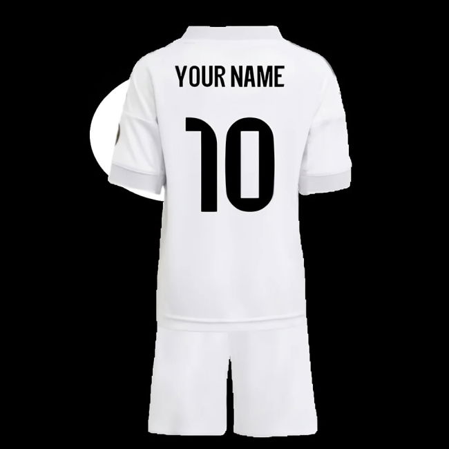 2025-2026 Real Madrid Home Mini Kit (Your Name)