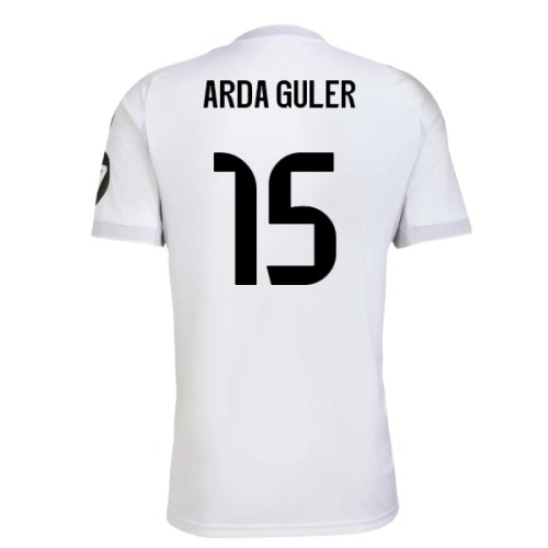 2025-2026 Real Madrid Home Shirt (Arda Guler 15)
