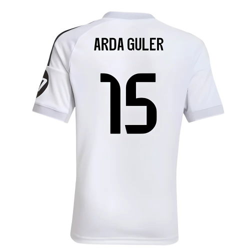 2025-2026 Real Madrid Home Shirt (Kids) (Arda Guler 15)