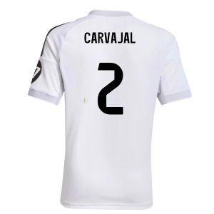 2025-2026 Real Madrid Home Shirt (Kids) (Carvajal 2)