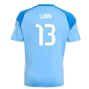 2025-2026 Real Madrid Home Youth Goalkeeper Kit (Lunin 13)