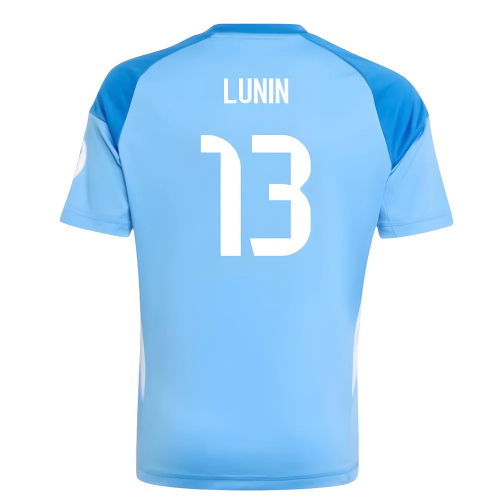 2025-2026 Real Madrid Home Youth Goalkeeper Kit (Lunin 13)