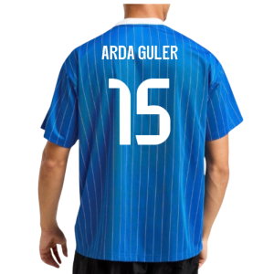2025-2026 Real Madrid Icon Shirt (Blue) (Arda Guler 15)