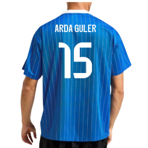2025-2026 Real Madrid Icon Shirt (Blue) (Arda Guler 15)