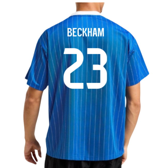 2025-2026 Real Madrid Icon Shirt (Blue) (Beckham 23)