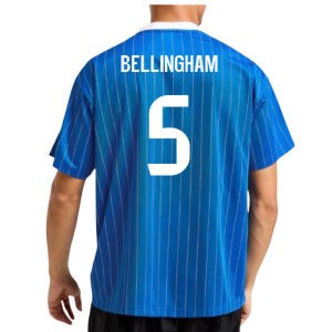 2025-2026 Real Madrid Icon Shirt (Blue) (Bellingham 5)