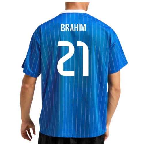 2025-2026 Real Madrid Icon Shirt (Blue) (Brahim 21)