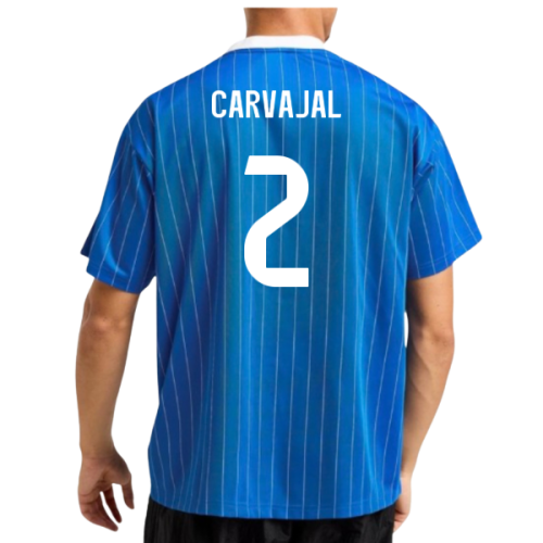 2025-2026 Real Madrid Icon Shirt (Blue) (Carvajal 2)  2025-2026 Real Madrid Icon Shirt (Blue) (Carvajal 2)