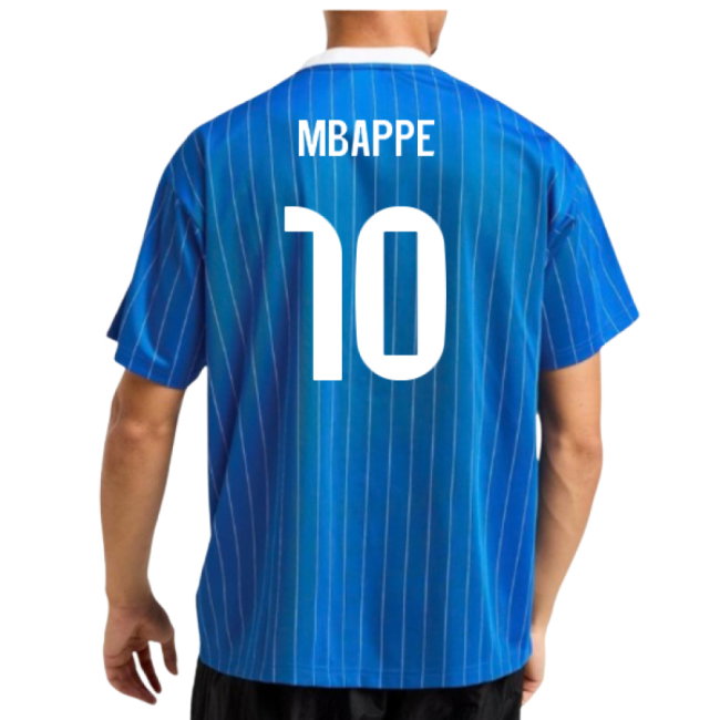 2025-2026 Real Madrid Icon Shirt (Blue) (Mbappe 10)