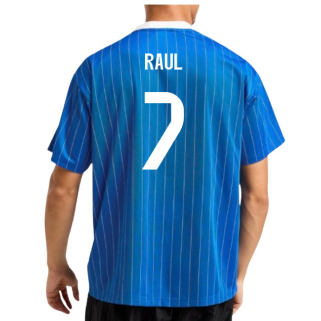 2025-2026 Real Madrid Icon Shirt (Blue) (Raul 7)
