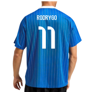 2025-2026 Real Madrid Icon Shirt (Blue) (Rodrygo 11)
