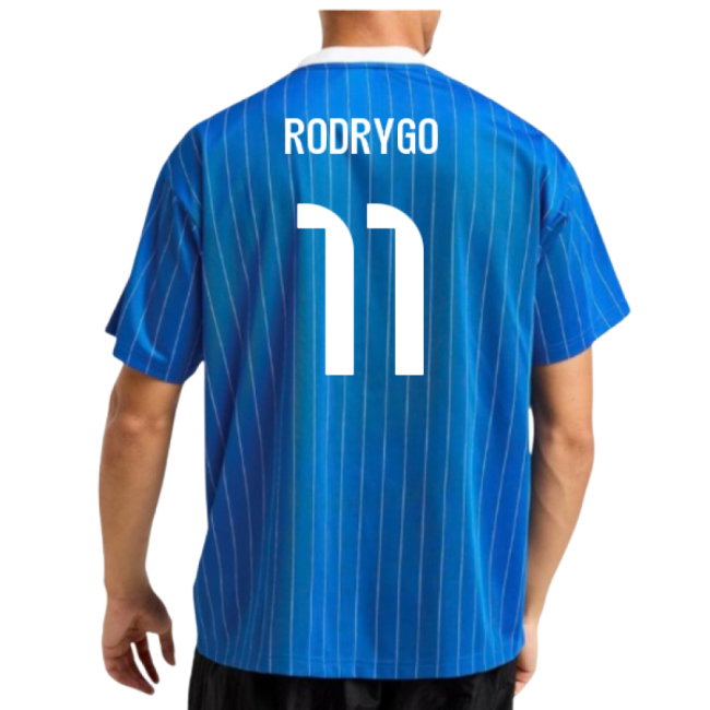 2025-2026 Real Madrid Icon Shirt (Blue) (Rodrygo 11)