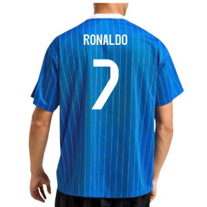 2025-2026 Real Madrid Icon Shirt (Blue) (Ronaldo 7)