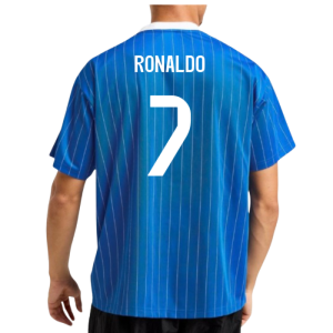 2025-2026 Real Madrid Icon Shirt (Blue) (Ronaldo 7)