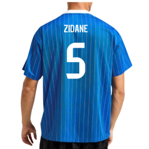 2025-2026 Real Madrid Icon Shirt (Blue) (Zidane 5)