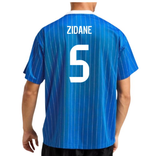 2025-2026 Real Madrid Icon Shirt (Blue) (Zidane 5)