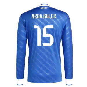 2025-2026 Real Madrid Long Sleeve Third Shirt (Arda Guler 15)