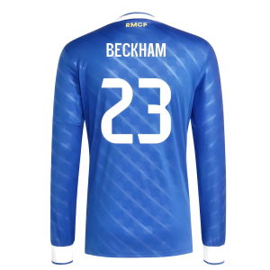 2025-2026 Real Madrid Long Sleeve Third Shirt (Beckham 23)