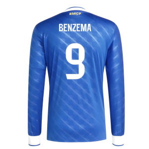 2025-2026 Real Madrid Long Sleeve Third Shirt (Benzema 9)