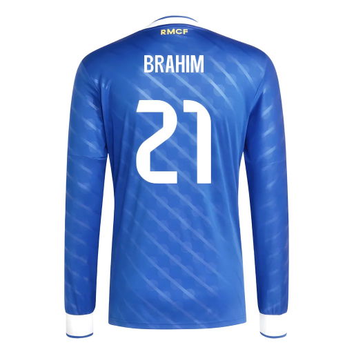 2025-2026 Real Madrid Long Sleeve Third Shirt (Brahim 21)