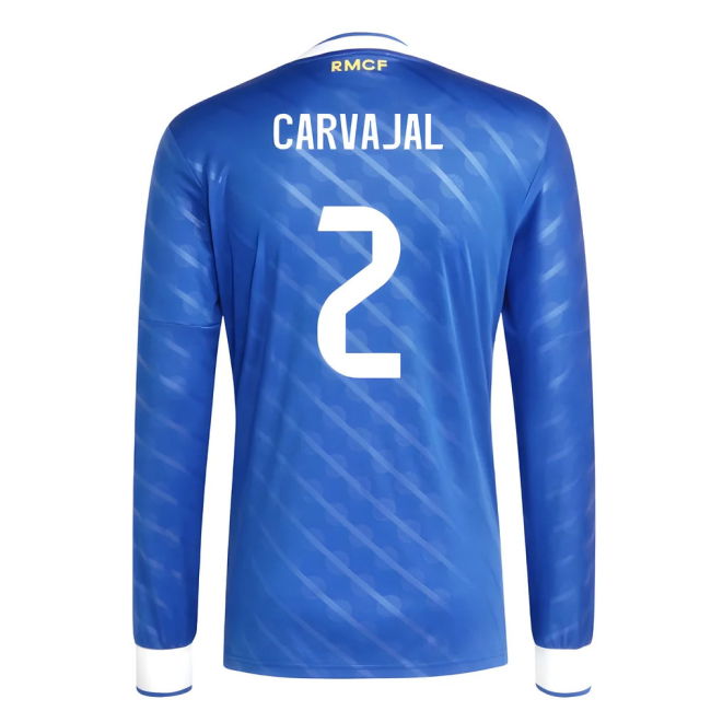 2025-2026 Real Madrid Long Sleeve Third Shirt (Carvajal 2)