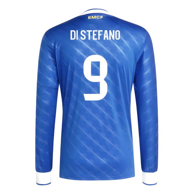 2025-2026 Real Madrid Long Sleeve Third Shirt (Di Stefano 9)