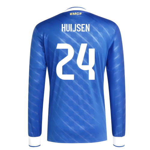 2025-2026 Real Madrid Long Sleeve Third Shirt (Huijsen 24)