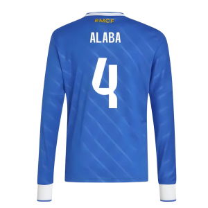 2025-2026 Real Madrid Long Sleeve Third Shirt (Kids) (Alaba 4)
