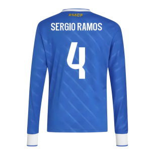 2025-2026 Real Madrid Long Sleeve Third Shirt (Kids) (Sergio Ramos 4)