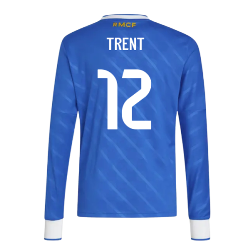 2025-2026 Real Madrid Long Sleeve Third Shirt (Kids) (Trent 12)