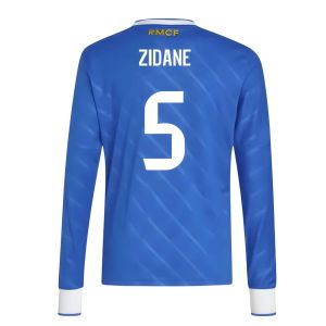 2025-2026 Real Madrid Long Sleeve Third Shirt (Kids) (Zidane 5)
