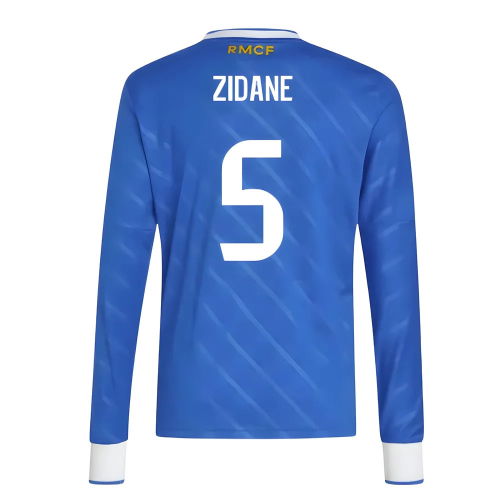 2025-2026 Real Madrid Long Sleeve Third Shirt (Kids) (Zidane 5)