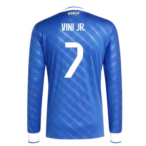 2025-2026 Real Madrid Long Sleeve Third Shirt (Vini Jr. 7)