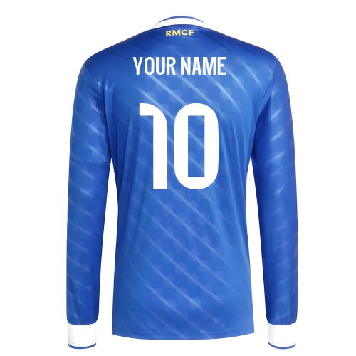 2025-2026 Real Madrid Long Sleeve Third Shirt (Your Name)