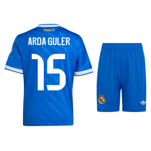 2025-2026 Real Madrid Third Mini Kit (Arda Guler 15)