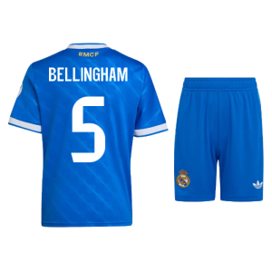 2025-2026 Real Madrid Third Mini Kit (Bellingham 5)