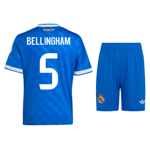 2025-2026 Real Madrid Third Mini Kit (Bellingham 5)