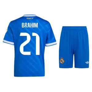 2025-2026 Real Madrid Third Mini Kit (Brahim 21)