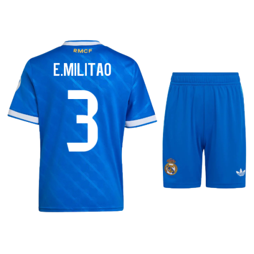 2025-2026 Real Madrid Third Mini Kit (E.Militao 3)