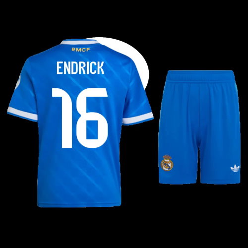 2025-2026 Real Madrid Third Mini Kit (Endrick 16) 2025-2026 Real Madrid Third Mini Kit (Endrick 16)