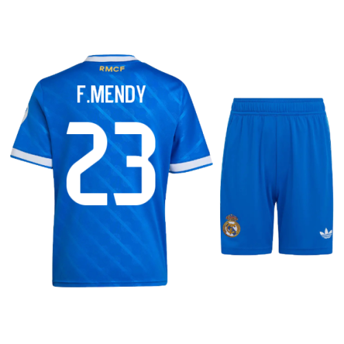 2025-2026 Real Madrid Third Mini Kit (F.Mendy 23)