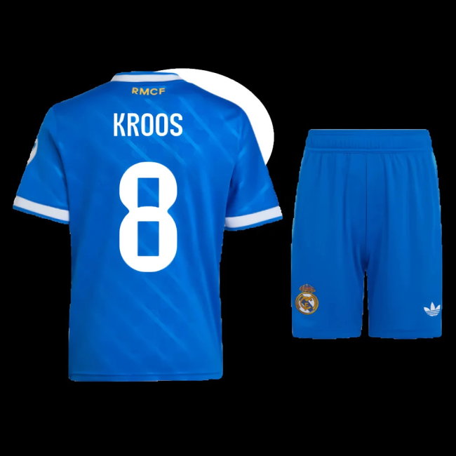 2025-2026 Real Madrid Third Mini Kit (Kroos 8)