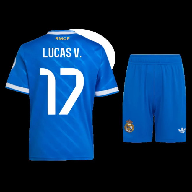2025-2026 Real Madrid Third Mini Kit (Lucas V. 17)