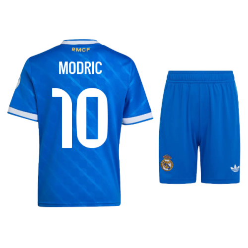 2025-2026 Real Madrid Third Mini Kit (Modric 10)