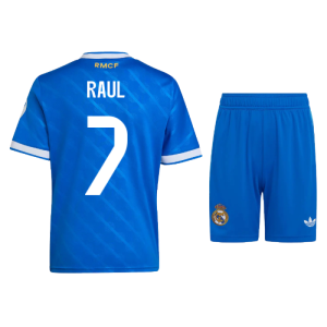 2025-2026 Real Madrid Third Mini Kit (Raul 7)