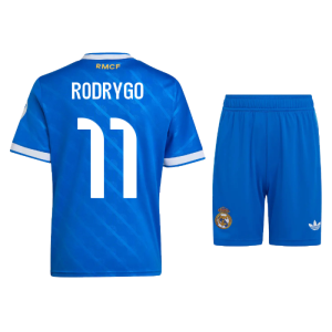 2025-2026 Real Madrid Third Mini Kit (Rodrygo 11)